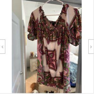 INC Women’s Paisley Top - Multicolor
